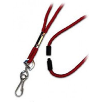 Round Nylon Breakaway 38" Lanyard w/metal swivel hook - 100 pack